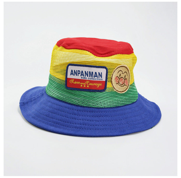 Wholesale Cartoon cute round cotton children's fisherman hat