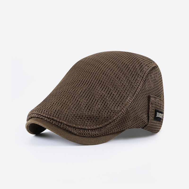 Wholesale Peaked Cap Mesh Breathable Beret Thin Sun Protection Hat ACC-HT-YangGuan006