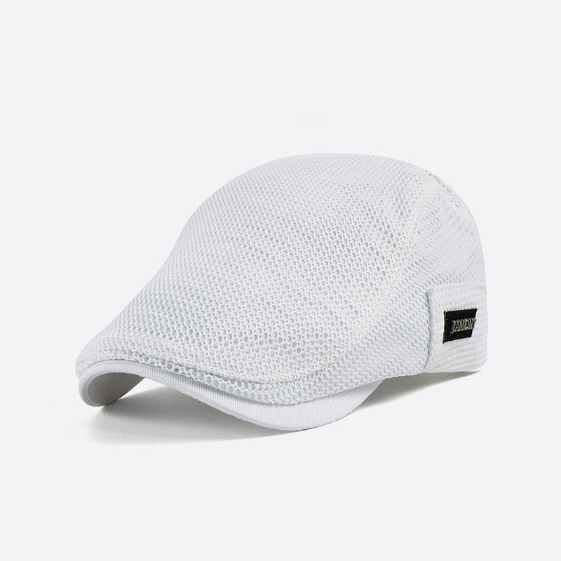 Wholesale Peaked Cap Mesh Breathable Beret Thin Sun Protection Hat ACC-HT-YangGuan006