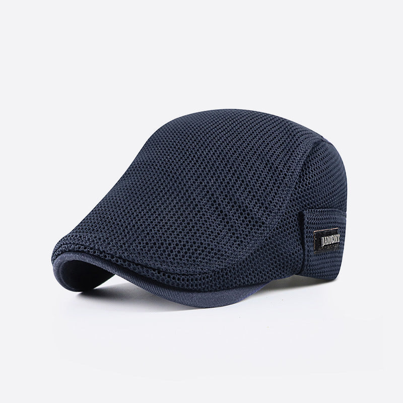 Wholesale Peaked Cap Mesh Breathable Beret Thin Sun Protection Hat ACC-HT-YangGuan006