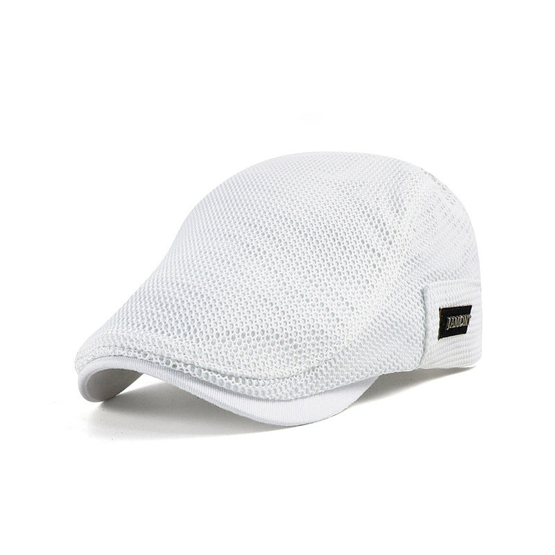 Wholesale Peaked Cap Mesh Breathable Beret Thin Sun Protection Hat ACC-HT-YangGuan006