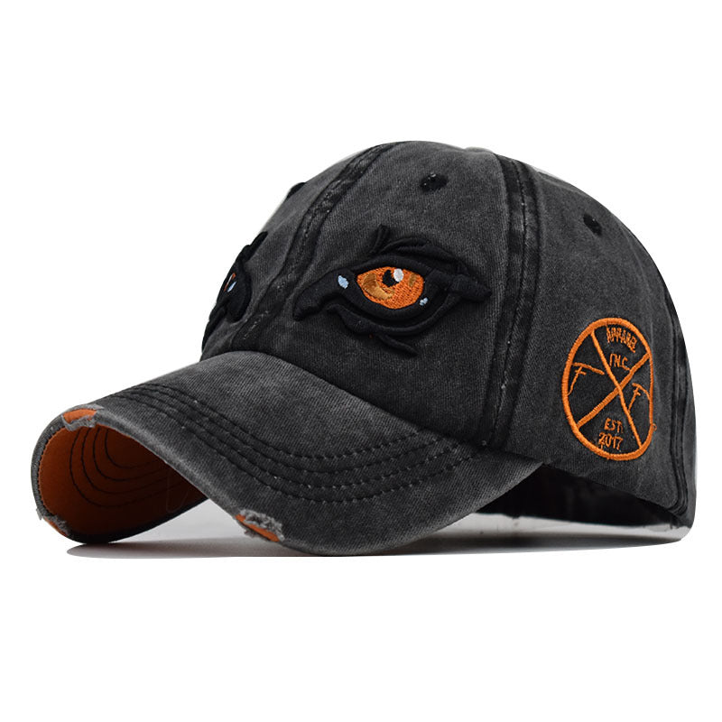 Wholesale Cartoon Double-eyed Embroidered Baseball Caps Hat ACC-HT-ErXu010