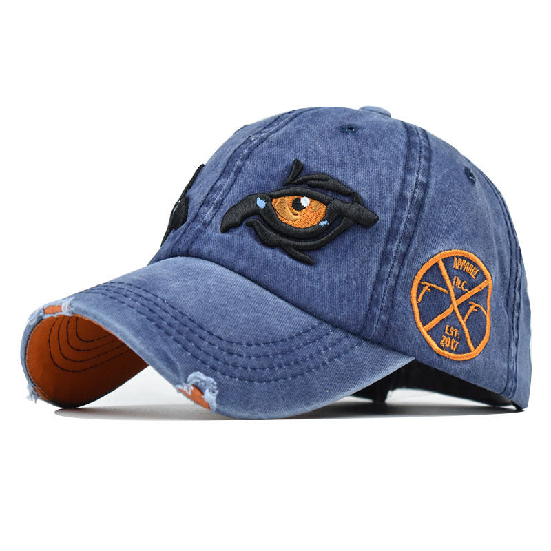 Wholesale Cartoon Double-eyed Embroidered Baseball Caps Hat ACC-HT-ErXu010
