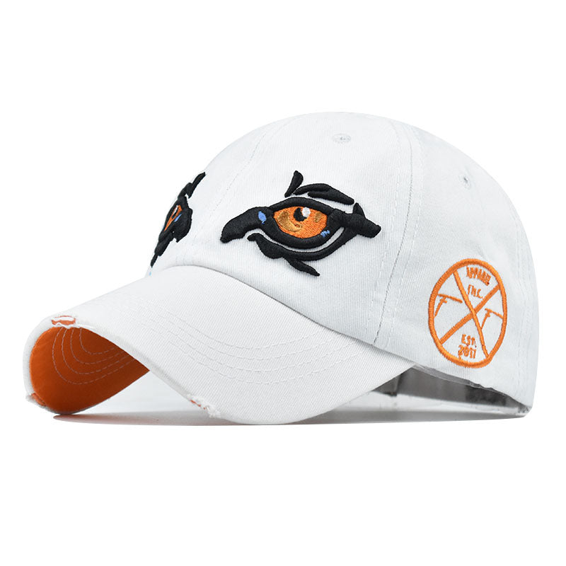 Wholesale Cartoon Double-eyed Embroidered Baseball Caps Hat ACC-HT-ErXu010
