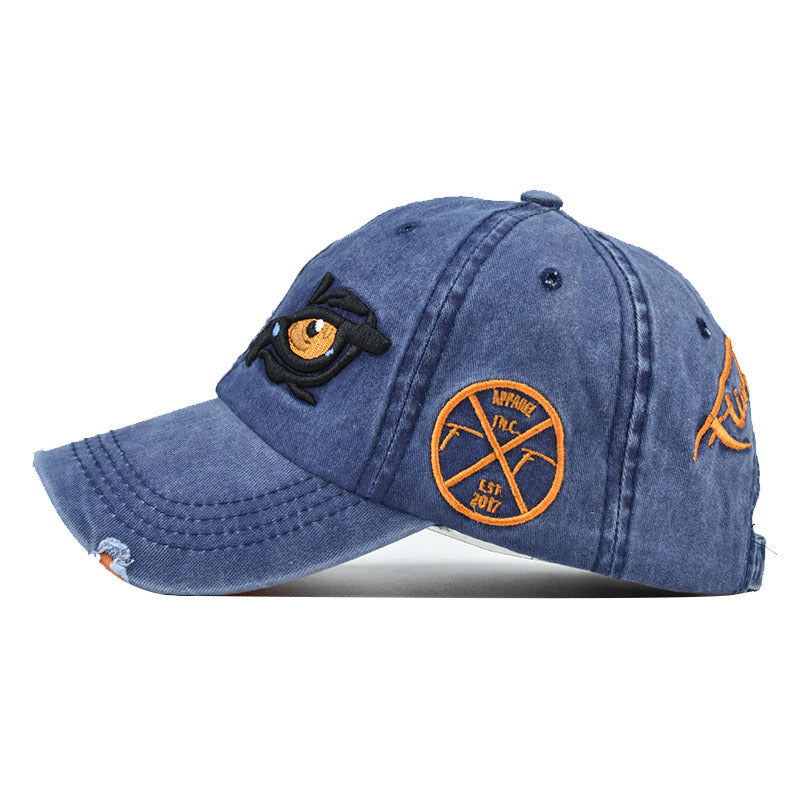 Wholesale Cartoon Double-eyed Embroidered Baseball Caps Hat ACC-HT-ErXu010