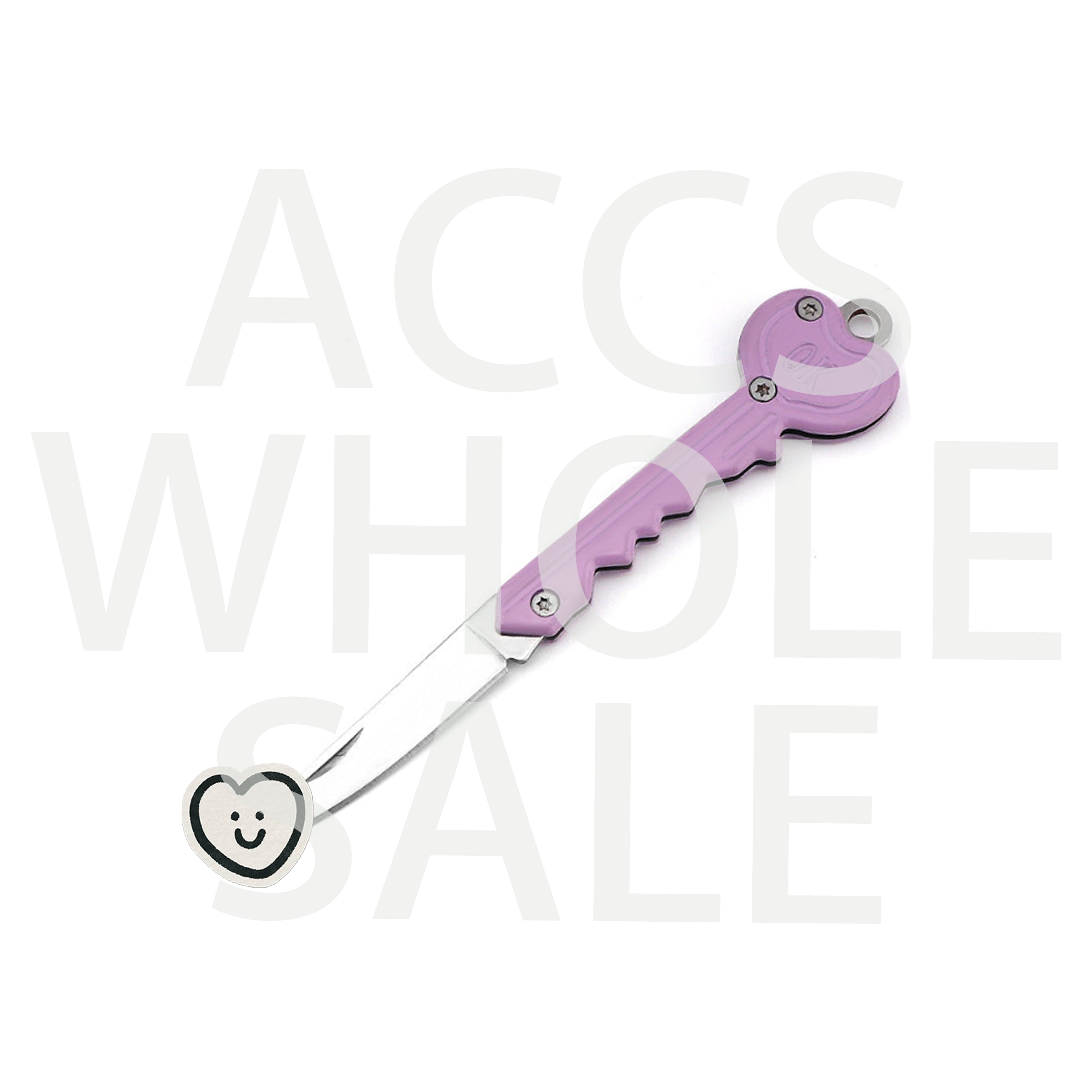 Wholesale Heart-shaped Mini Folding Express Unpacking Multifunctional Tool