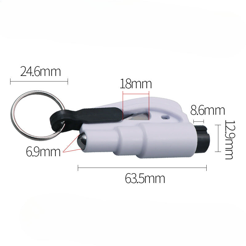 Wholesale Window Breaker Seatbelt Cutter, Car Window Breaker Tool Seat Belt Cutter and Glass Breaker Applicable to All Cars ACCVIP-KC-ZhiYa001