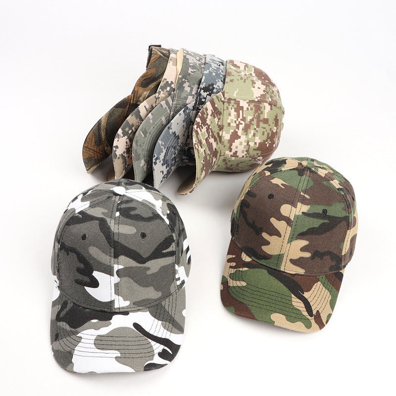 Wholesale Outdoor Sports Camouflage Hat Baseball Caps ACC-HT-LueLan017