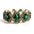Wholesale  Vintage Cool Green Rhinestone Bracelet