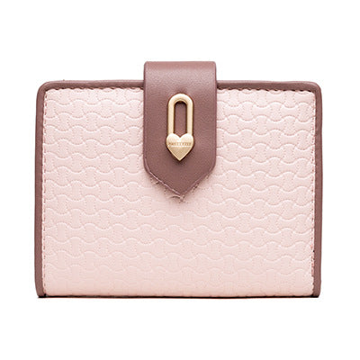 Wholesale Short Wallet Zipper Buckle Contrast Color Wallet Large Capacity Wallet ACC-WT-Zhengn002