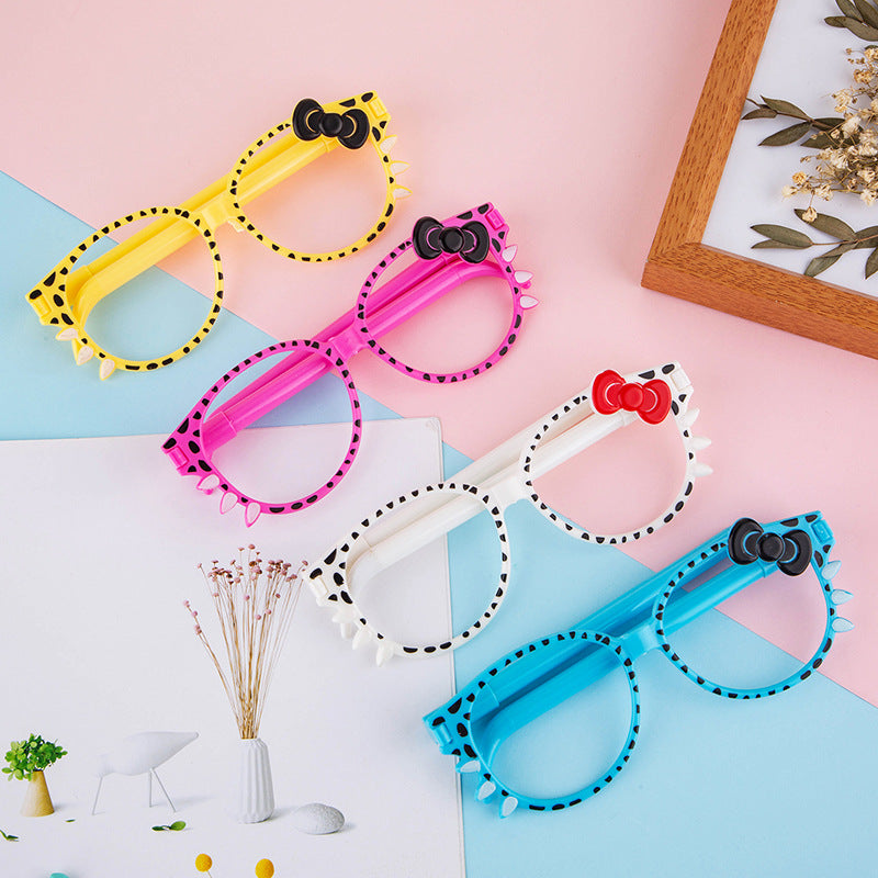 Wholesale Cute Bow Glasses Ballpoint Pen ACC-PN-XinTuo001