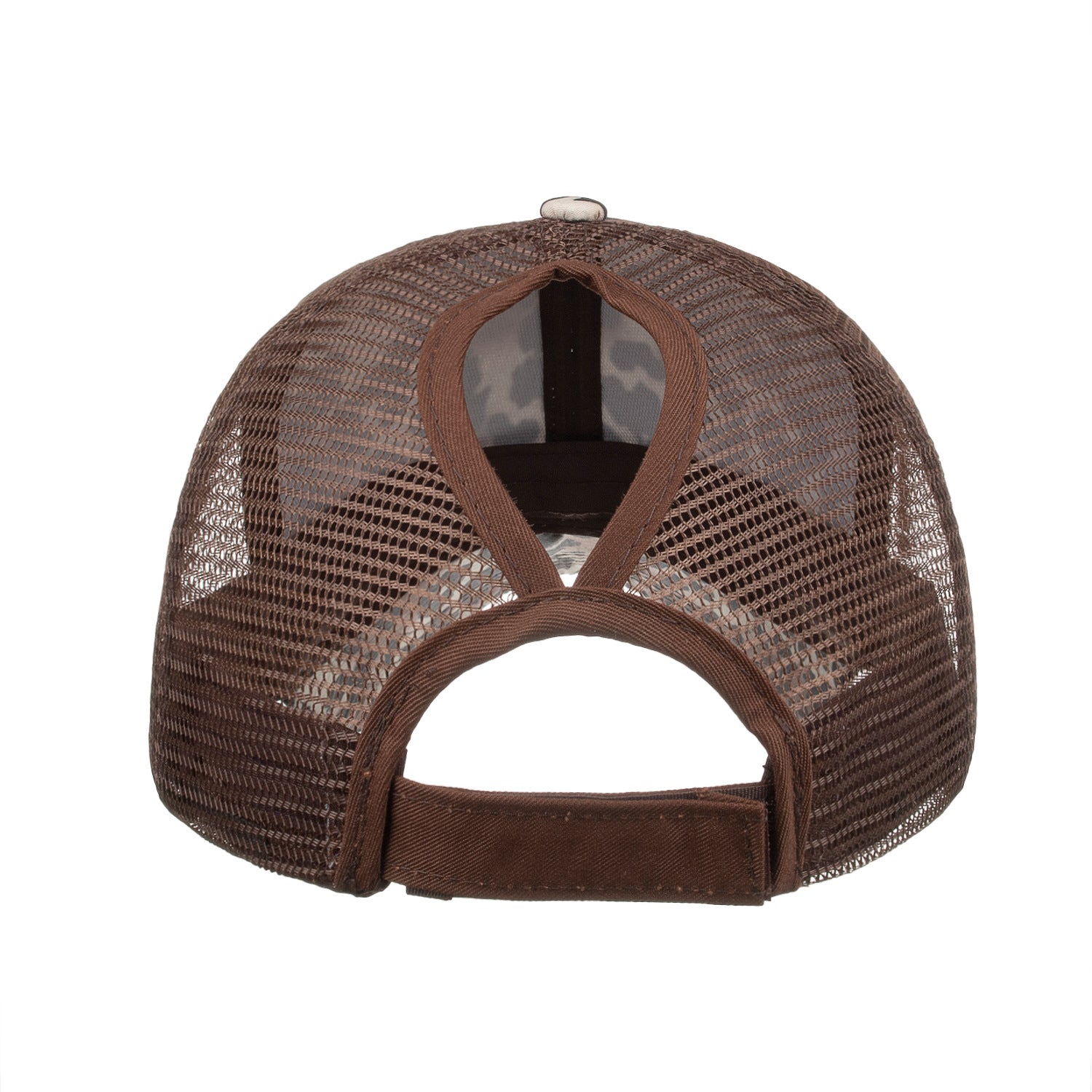 Wholesale Leopard Print Cross Ponytail Baseball Cap Hat ACC-HT-ZhongMei002