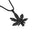 Wholesale big leaf maple leaf pendant sweater necklace