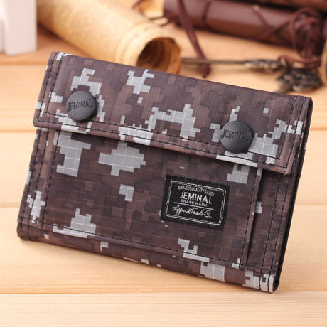 Wholesale Camouflage Casual Sports Canvas Wallet Bag