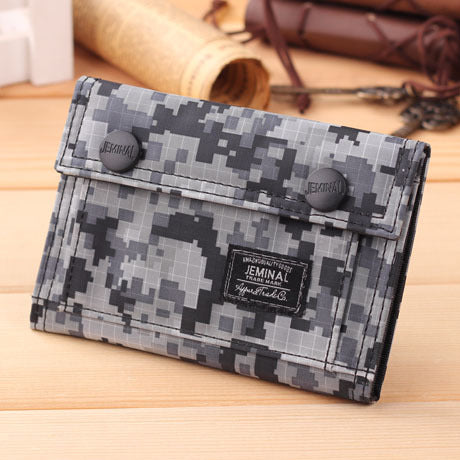 Wholesale Camouflage Casual Sports Canvas Wallet Bag