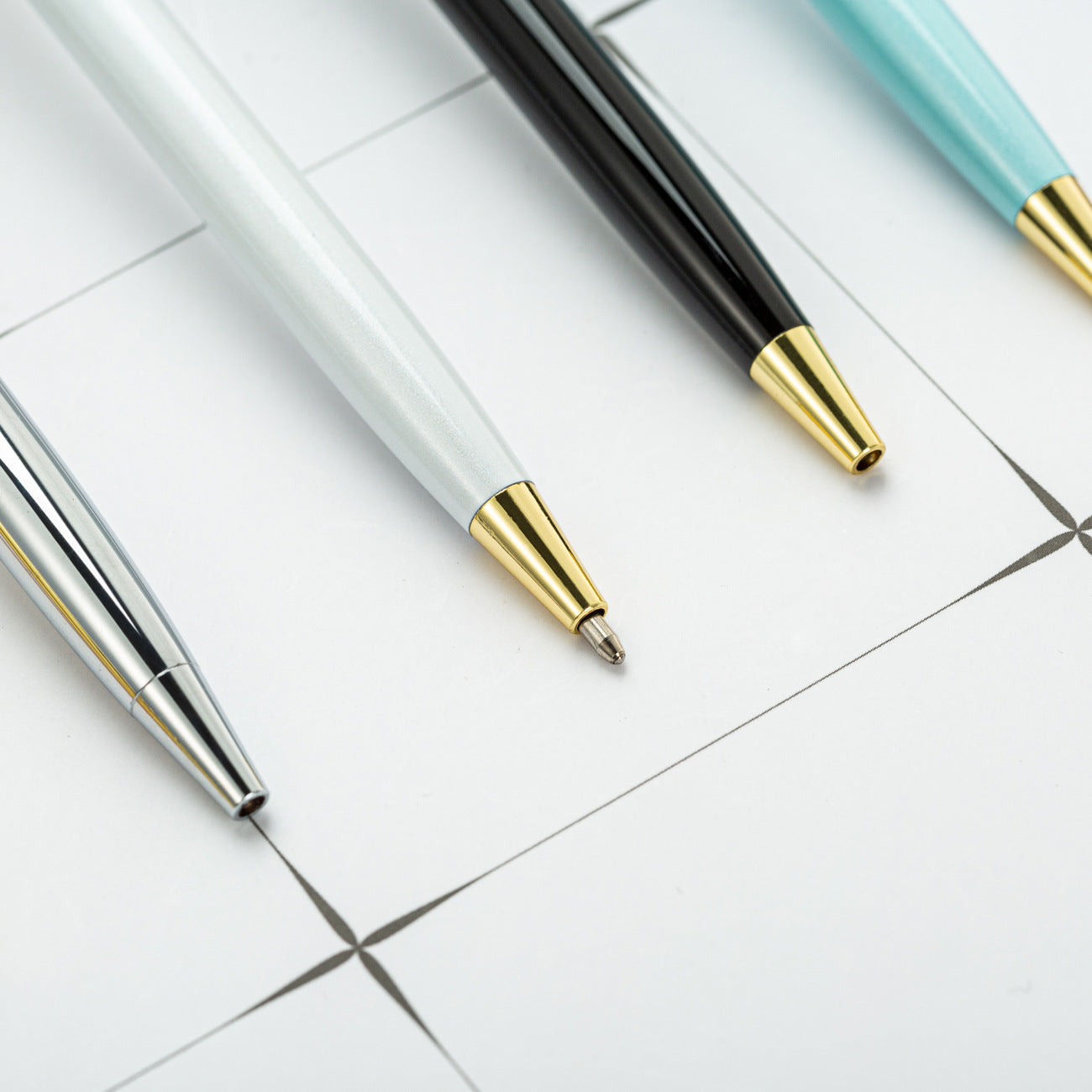 Wholesale Pearl Metal Ballpoint Pen ACC-PN-HuaHao014