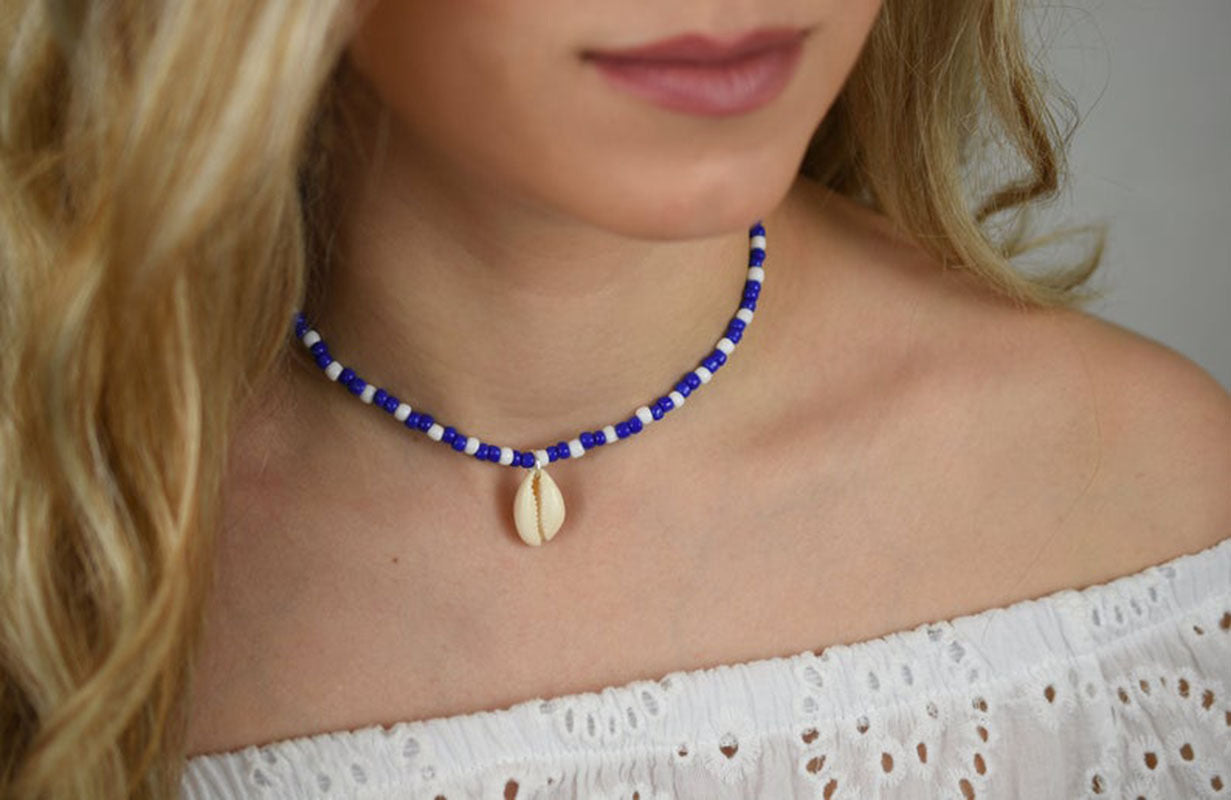 Wholesale Bead Series Shell Necklace