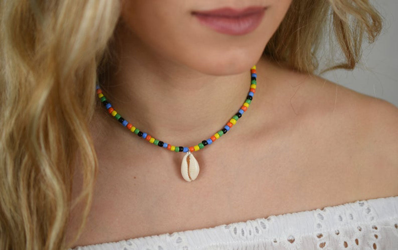 Wholesale Bead Series Shell Necklace
