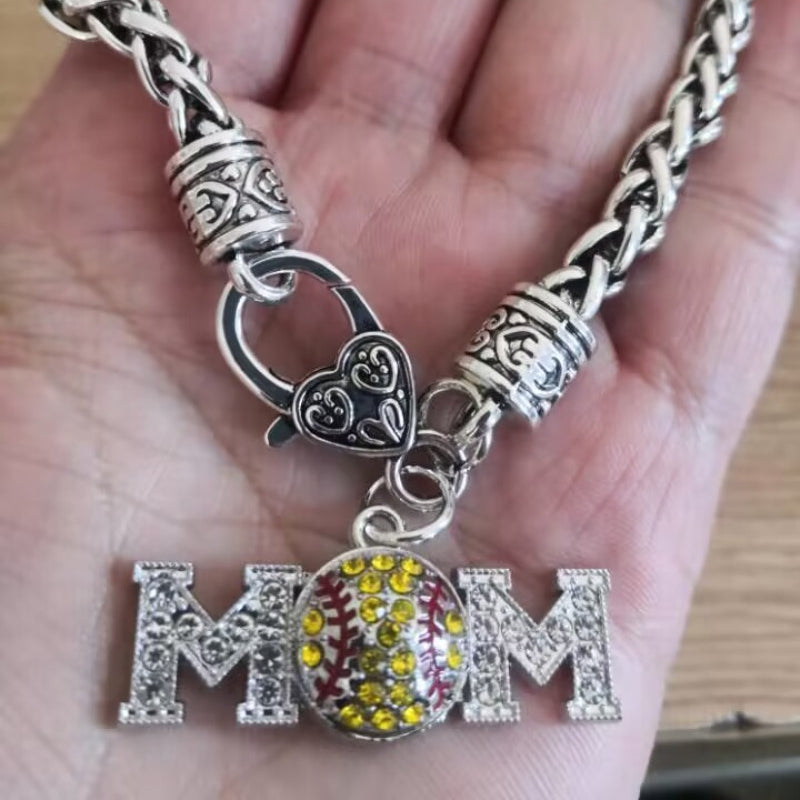 Wholesale Baseball Softball Diamond Alloy Bracelet ACC-BT-Houh001