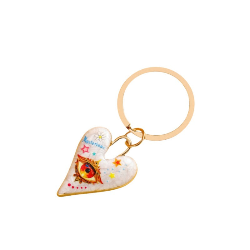 Wholesale Alloy Love Oil Drop Keychain ACC-KC-RongR086