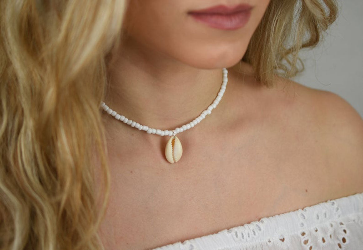 Wholesale Bead Series Shell Necklace