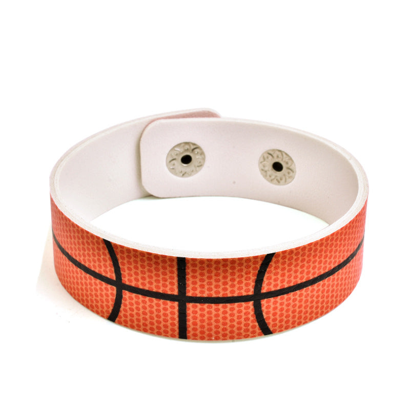 Wholesale Leather Bracelet Commemorative Edition Football Fan Bracelet PU Leather Independence Day Flag Bracelet ACC-BT-Yongz001