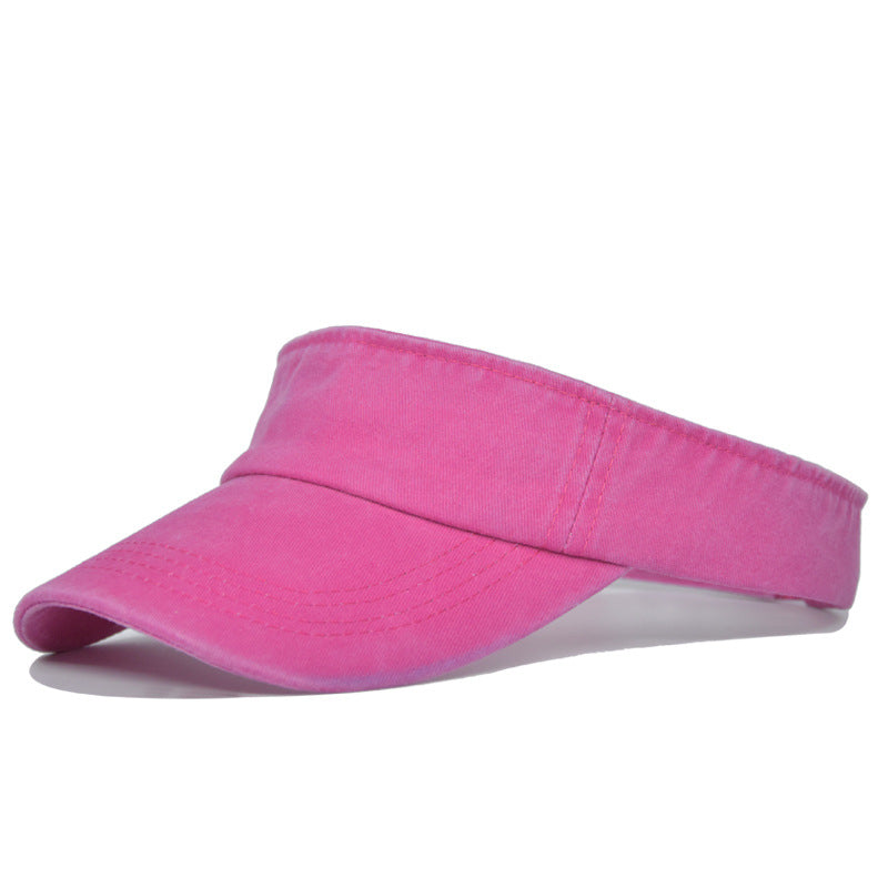 Wholesale Summer Hollow Top Hat Washed Denim Sun Hat ACC-HT-DeXun002