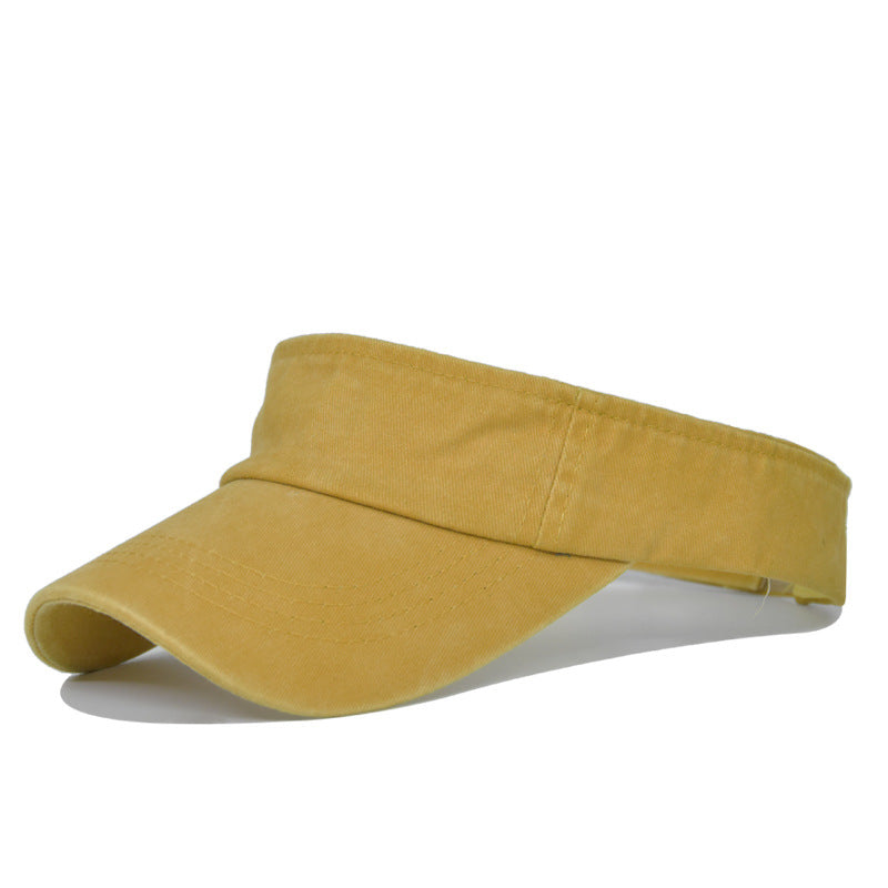 Wholesale Summer Hollow Top Hat Washed Denim Sun Hat ACC-HT-DeXun002