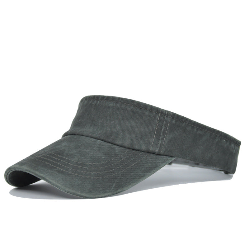 Wholesale Summer Hollow Top Hat Washed Denim Sun Hat ACC-HT-DeXun002