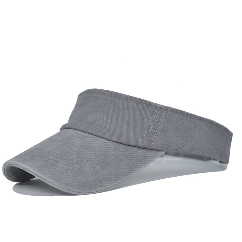 Wholesale Summer Hollow Top Hat Washed Denim Sun Hat ACC-HT-DeXun002