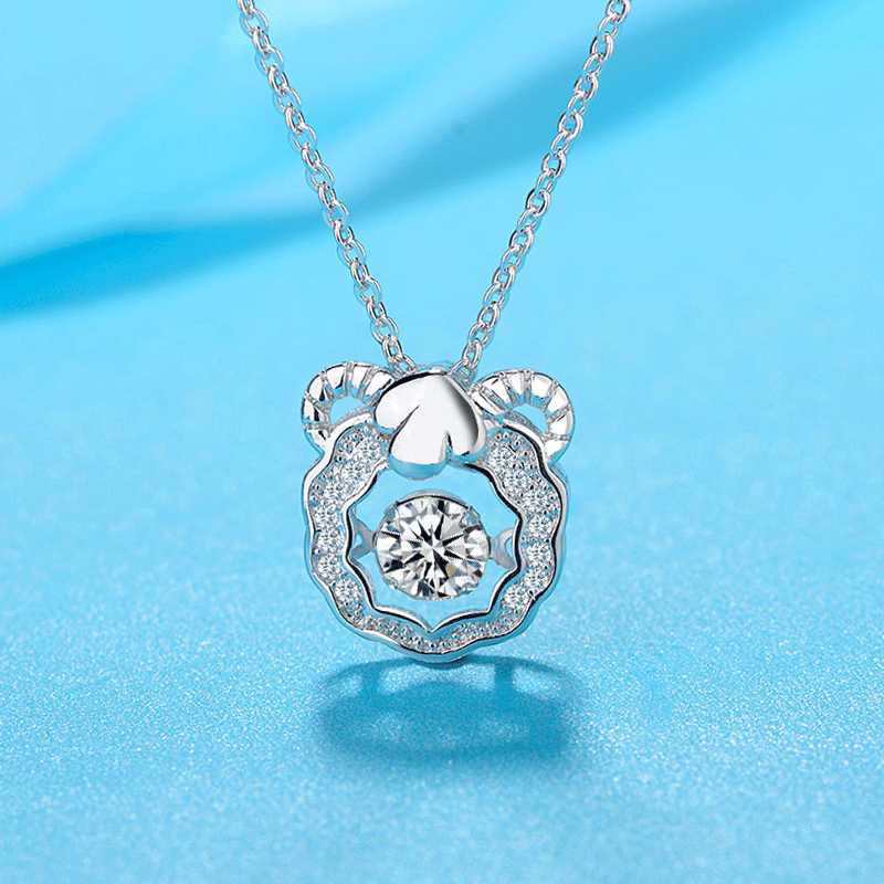 Wholesale Zodiac Smart Pendant Clavicle Chain Necklaces Choker Necklace ACC-NE-YJY001