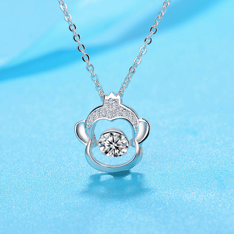 Wholesale Zodiac Smart Pendant Clavicle Chain Necklaces Choker Necklace ACC-NE-YJY001