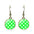 Wholesale Polka Dot Pattern Time Gemstone Earrings