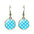 Wholesale Polka Dot Pattern Time Gemstone Earrings