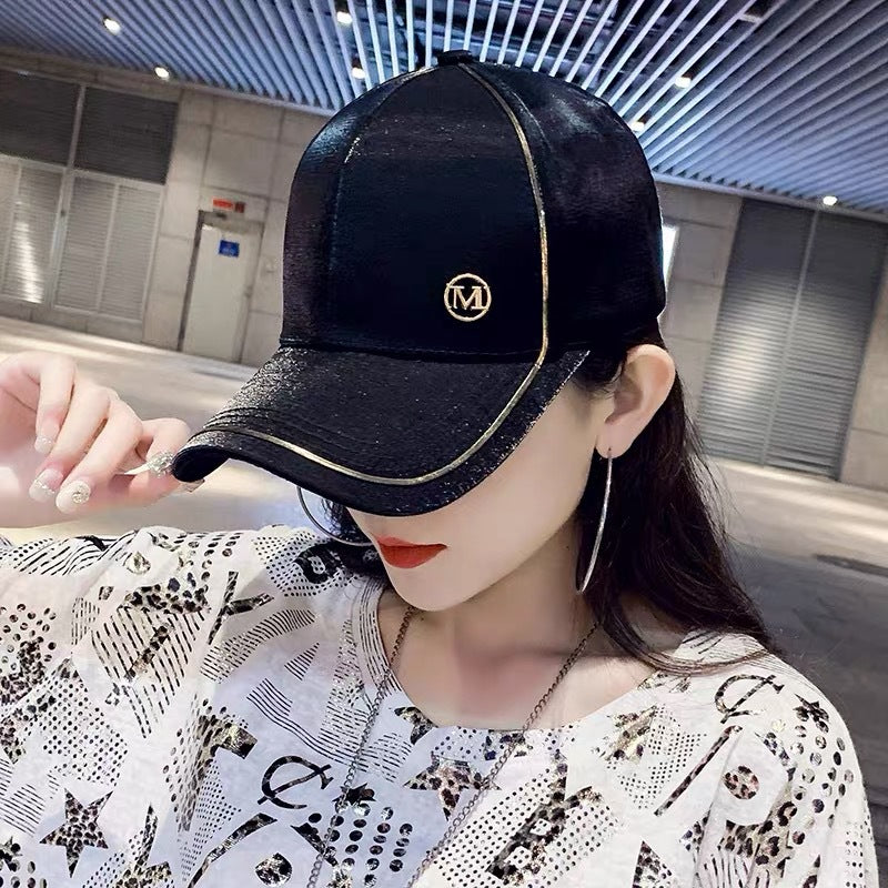 Wholesale Mercerized Cotton Baseball Cap Peaked Cap Hat ACC-HT-DuanXiong001