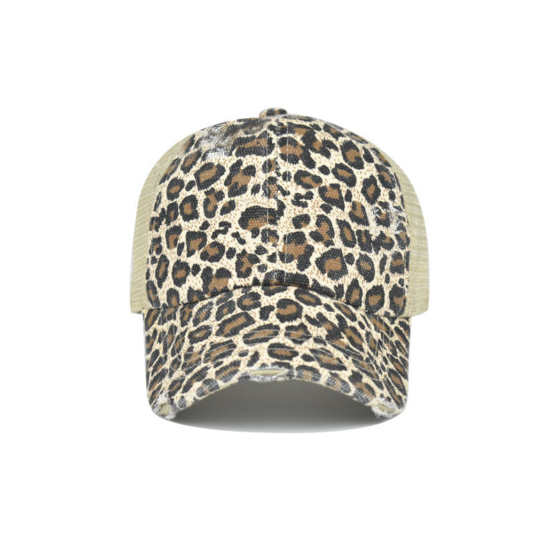 Wholesale Washed Cross Ponytail Baseball Cap Hat ACC-HT-ErXu008