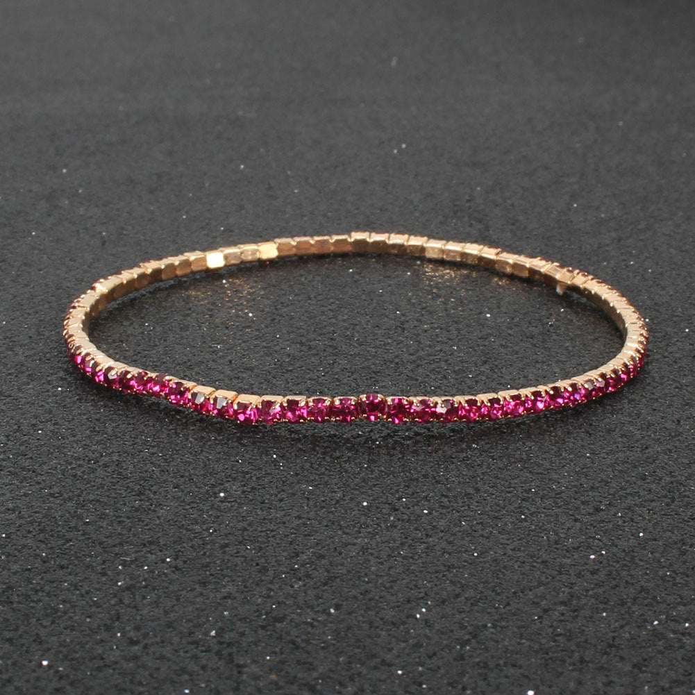 Wholesale Multicolor Rhinestone Stretch Bracelets ACC-BT-Tengc003