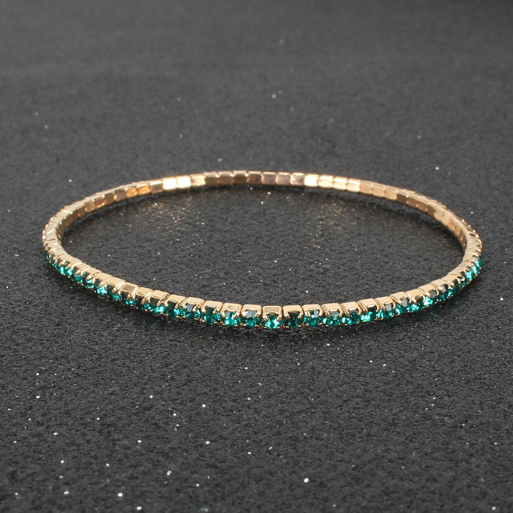 Wholesale Multicolor Rhinestone Stretch Bracelets ACC-BT-Tengc003