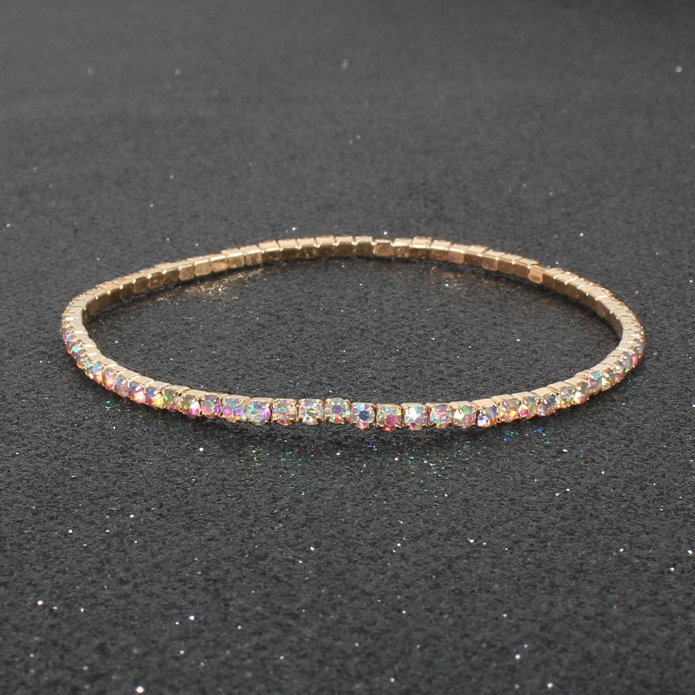 Wholesale Multicolor Rhinestone Stretch Bracelets ACC-BT-Tengc003