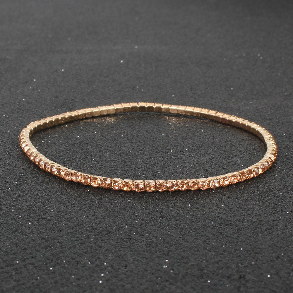 Wholesale Multicolor Rhinestone Stretch Bracelets ACC-BT-Tengc003