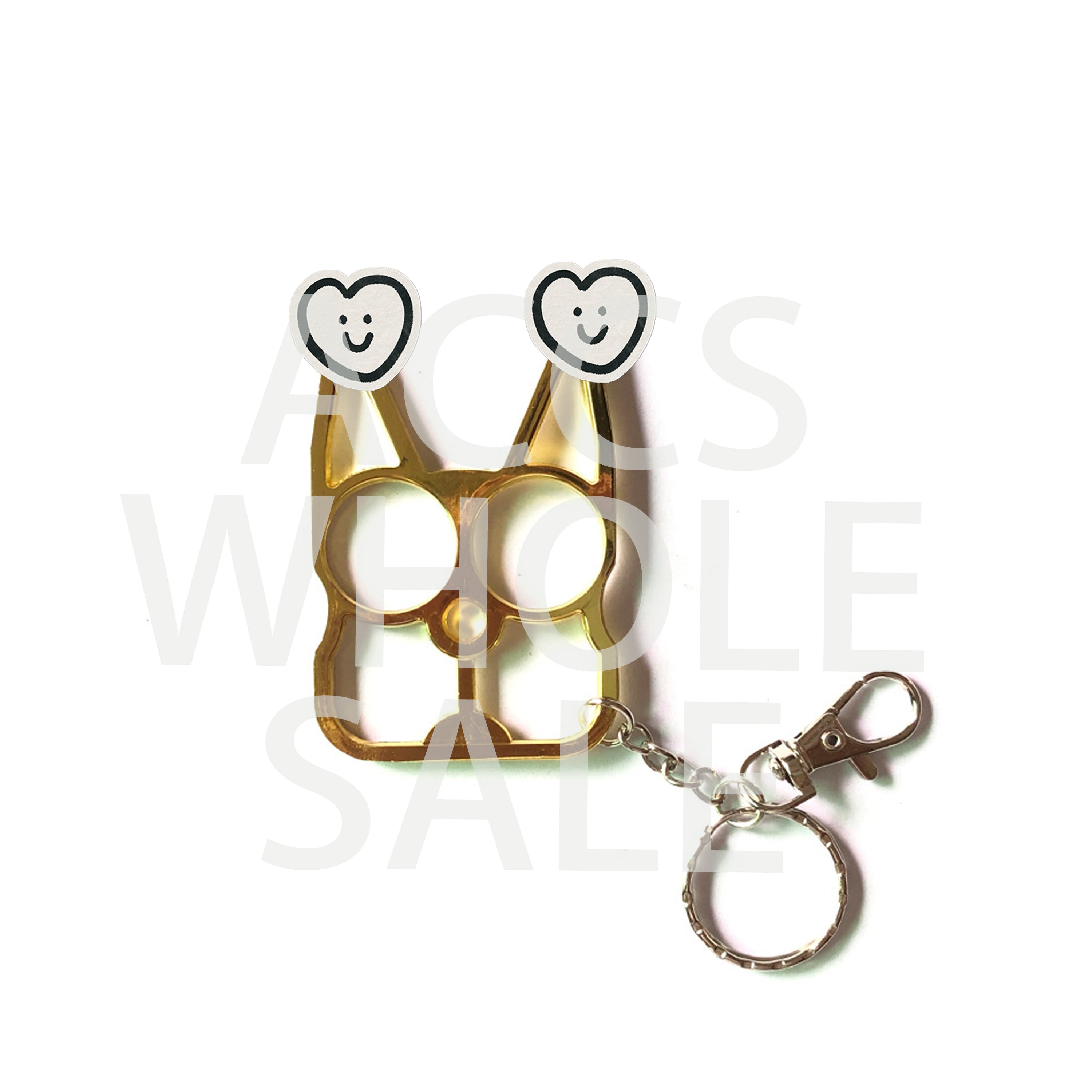 Wholesale Outdoor Gear Colorful Leopard Print Metal Keychains