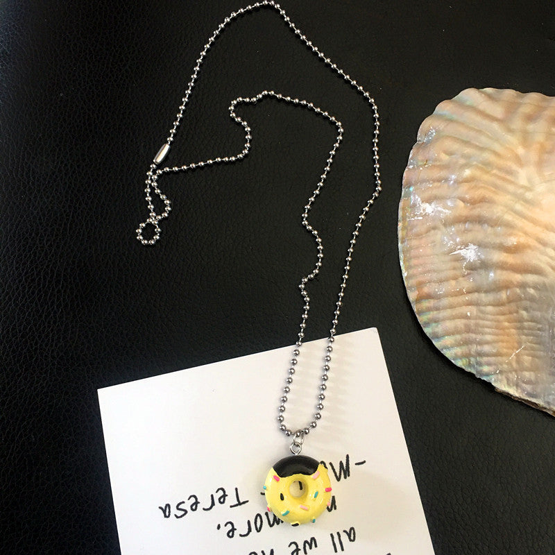 Wholesale Cute Simulation Thousand Layer Cake Donut Earrings ACC-ES-ChouT009