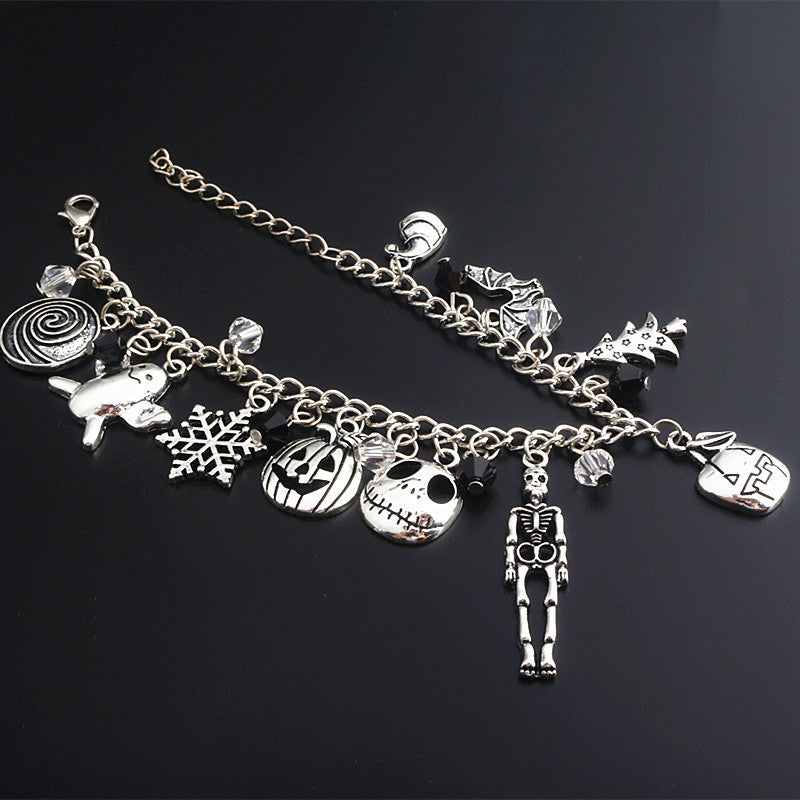 Wholesale Halloween Skull Combination Bracelet ACC-BT-MuMing002