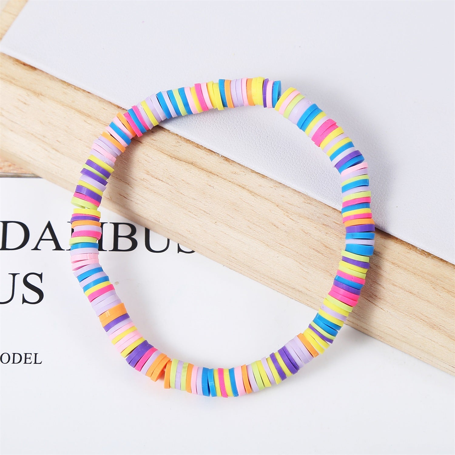 Wholesale Colorful Soft Clay Bracelet Bohemian ACC-BT-ManYi007