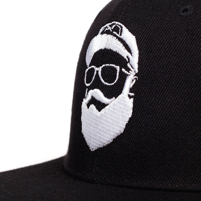 Wholesale Bearded Uncle Baseball Cap Hip Hop Cap Sports Sun Hat ACC-HT-KuBang006
