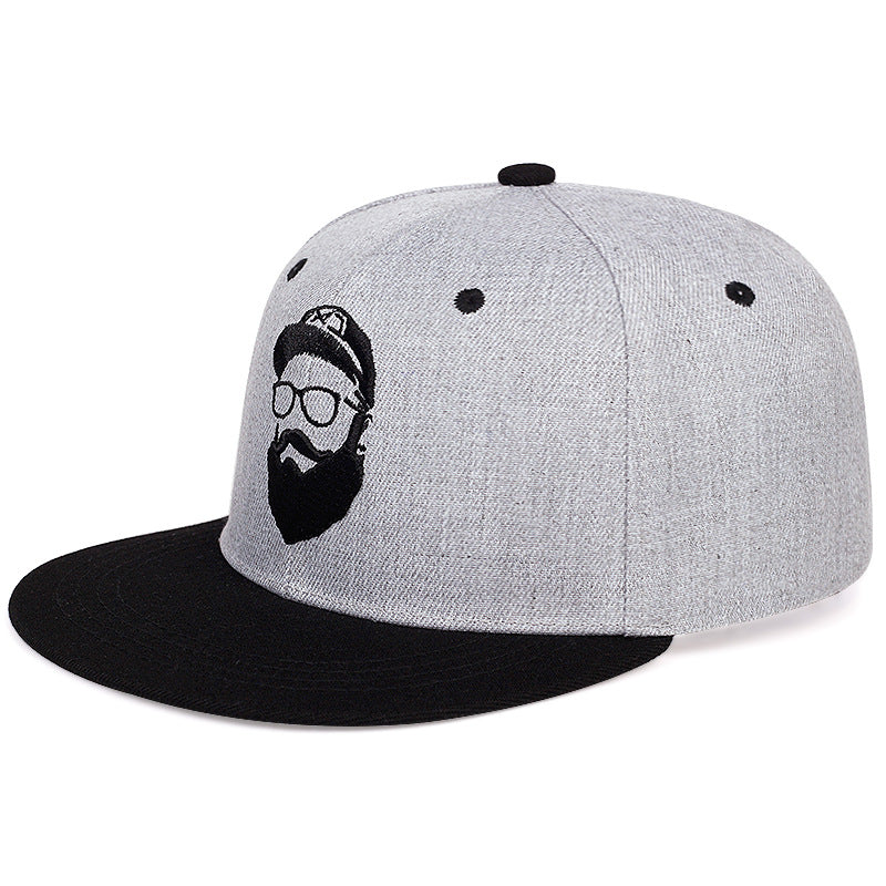 Wholesale Bearded Uncle Baseball Cap Hip Hop Cap Sports Sun Hat ACC-HT-KuBang006