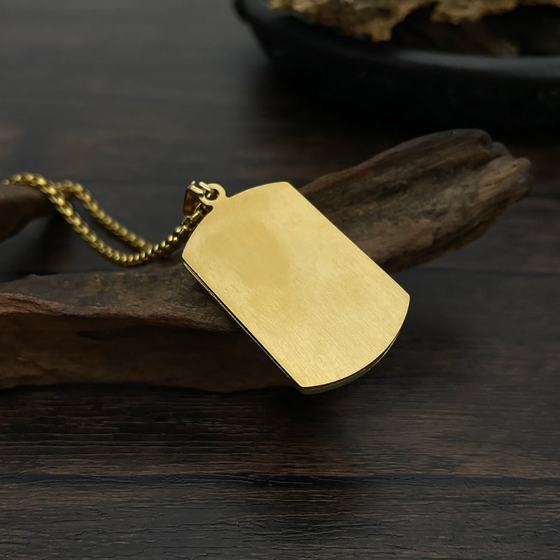 Wholesale Titanium Steel Cross Men's Necklaces ACC-NE-OPK001