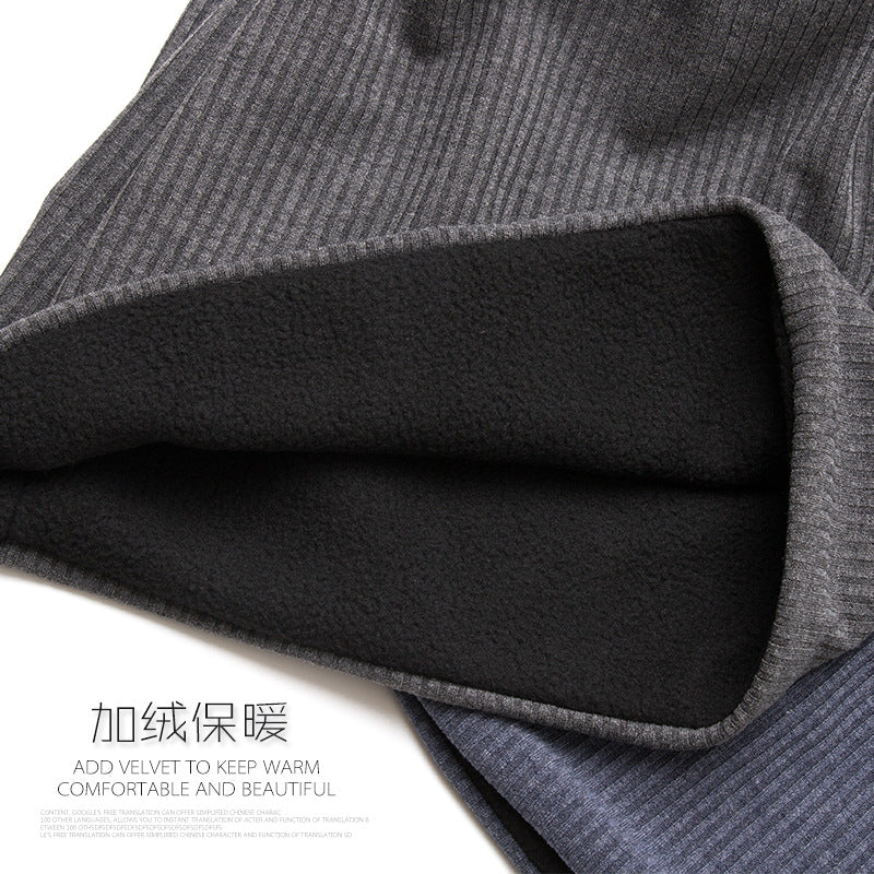 Wholesale Windproof Hat Solid Color Plus Velvet Knitted Hat Beanie ACC-HT-ChangHua005