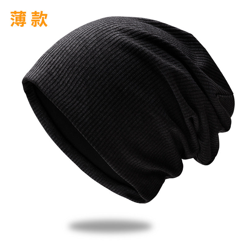 Wholesale Windproof Hat Solid Color Plus Velvet Knitted Hat Beanie ACC-HT-ChangHua005