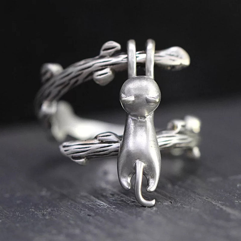 Wholesale Cat climbing branch metal Adjustable ring